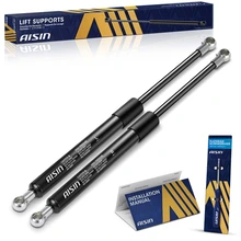AISIN 2 Pcs Rear Hatch Lift Supports Shock Struts for 2010-2014 Honda Insight