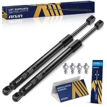 AISIN 2 Pcs Front Hood Lift Supports Shock Struts for 1990-1996 INFINITI Q45