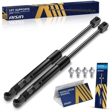 AISIN 2 Pcs Front Hood Lift Supports Shock Struts for 1997-2001 INFINITI Q45
