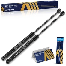 AISIN 2 Pcs Front Hood Lift Supports Shock Struts for 1998-2004 Audi A6