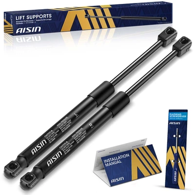 AISIN 2 Pcs Hood Lift Supports Shock Struts for 2017-2018 2020-2023 Audi R8