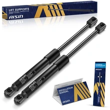 AISIN 2 Pcs Front Hood Lift Supports Shock Struts for 1996-2003 Bentley Continental