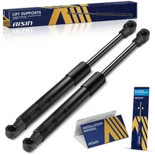 AISIN 2 Pcs Hood Lift Supports Shock Struts for 2004-2011 Bentley Continental