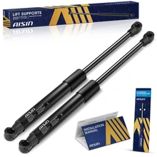 AISIN 2 Pcs Front Hood Lift Supports Shock Struts for 2006 BMW 330i