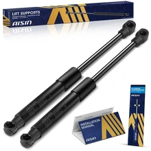 AISIN 2 Pcs Hood Lift Supports Shock Struts for 2010-2017 BMW 535i GT
