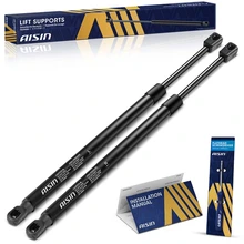 AISIN 2 Pcs Front Hood Lift Supports Shock Struts for 2007-2014 GMC Yukon XL 1500