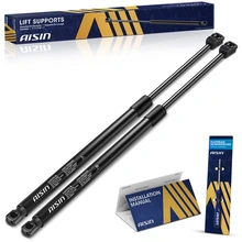 AISIN 2 Pcs Front Hood Lift Supports Shock Struts