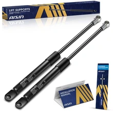 AISIN 2 Pcs Front Hood Lift Supports Shock Struts for 1983-1991 Porsche 944