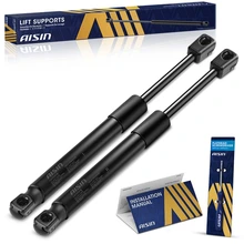 AISIN 2 Pcs Rear Window Glass Lift Supports Shock Struts for 2003-2006 2008-2010 Porsche Cayenne