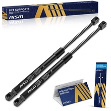 AISIN 2 Pcs Hood Lift Supports Shock Struts for 1996-2001 Saturn SW2