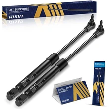 AISIN 2 Pcs Rear Window Glass Lift Supports for 1999-2004 Jeep Grand Cherokee