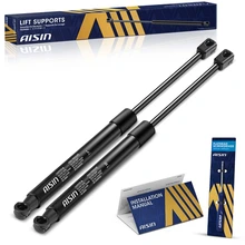 AISIN 2 Pcs Rear Tailgate Lift Supports Shock Struts for 2007-2010 Jeep Wrangler