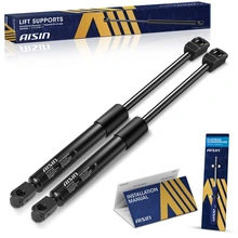 AISIN 2 Pcs Front Hood Lift Supports Shock Struts for 2003-2005 Lincoln Town Car
