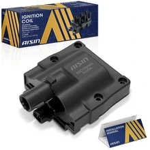 1 Ignition Coil 2-Blade Terminal Rectangular, Square 1992-1995 Toyota Pickup Aisin ESCT-00503