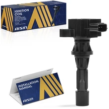 1 Ignition Coil 3-Blade Terminal Rectangular 2009-2010 2012-2013 Mazda 3 Sport Aisin ESCZ-00509