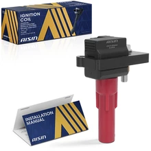 1 Ignition Coil 3-Blade Terminal Rectangular 2010-2019 Subaru Legacy Aisin ESCF-00664