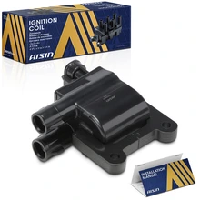 1 Ignition Coil 4-Blade Terminal Rectangular, Oval 1997-2001 Toyota Camry Aisin ESCT-00683