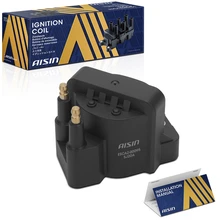 1 Ignition Coil 2-Pin Terminal Round 1989-1995 Lotus Esprit Aisin ESCAZ-00095
