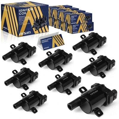 8 Ignition Coil 4-Blade Terminal Oval 2000-2006 GMC Yukon XL 1500 Aisin ESCAZ-00123
