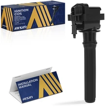 1 Ignition Coil 2-Blade Terminal Rectangular 2005 Dodge Magnum Aisin ESCAZ-00184