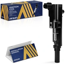 1 Ignition Coil 2-Blade Terminal Round, Rectangular 2008-2010 Jeep Grand Cherokee Aisin ESCAZ-00185
