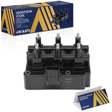 1 Ignition Coil 4-Blade Terminal Rectangular 1999-2000 Plymouth Voyager Aisin ESCCH-00191