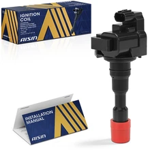 1 Ignition Coil 3-Blade Terminal Rectangular 2000-2006 Honda Insight Aisin ESCH-00351