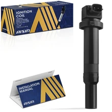 1 Ignition Coil 2-Blade Terminal Round, Square 2006-2010 Kia Optima Aisin ESCAZ-00380