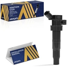 1 Ignition Coil 2-Blade Terminal Round, Square 2015-2017 Kia K900 Aisin ESCAZ-00382