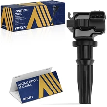1 Ignition Coil 3-Blade Terminal Rectangular 1999-2005 Hyundai Sonata Aisin ESCAZ-00388
