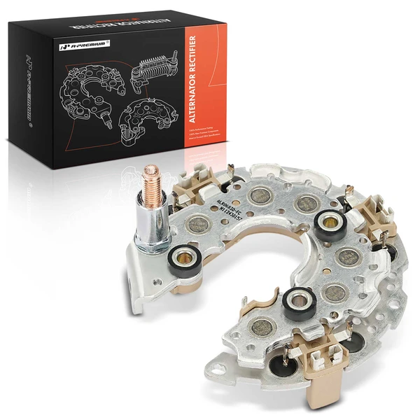 Alternator Rectifier Diode with Aluminum Heat Sinks for Chevy Hyundai Cadillac Kia