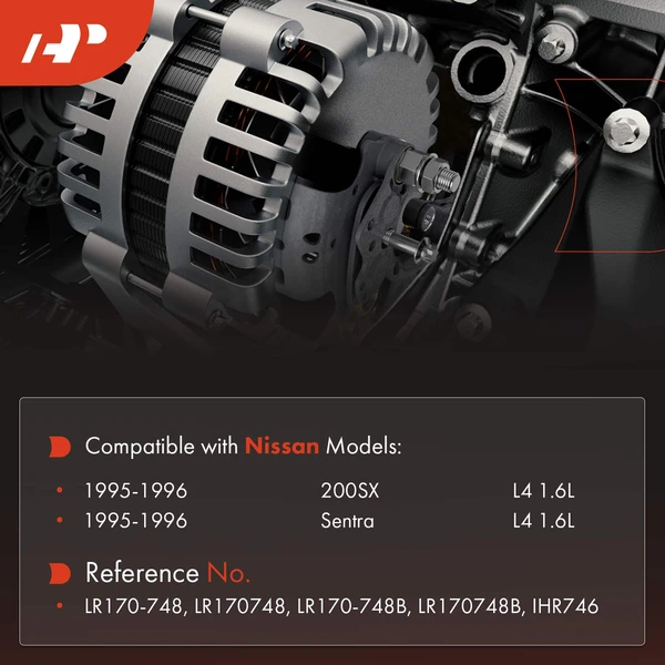 Alternator Rectifier Diode for Nissan 200SX Sentra 1995-1996 L4 1.6L