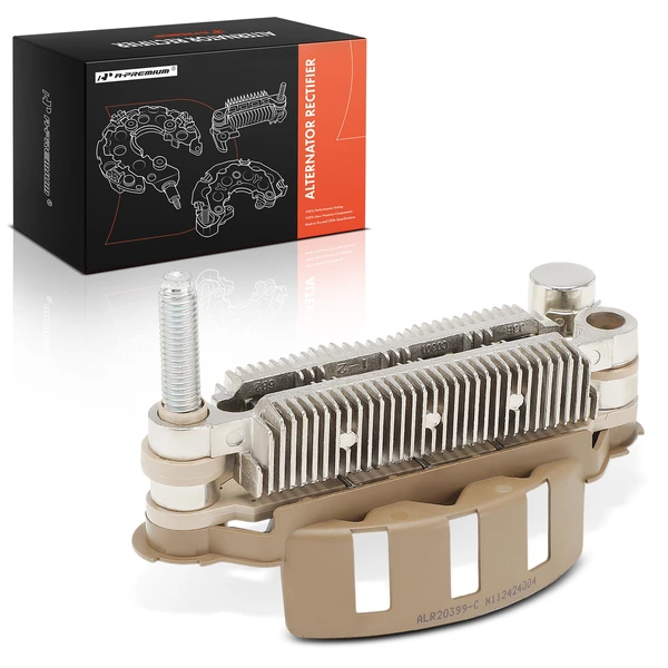 Alternator Rectifier Diode with Trio Capacitor for 1993-2002 Mazda 626