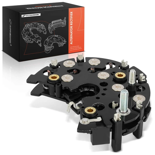 Alternator Rectifier Diode for 1993 BMW 525iT