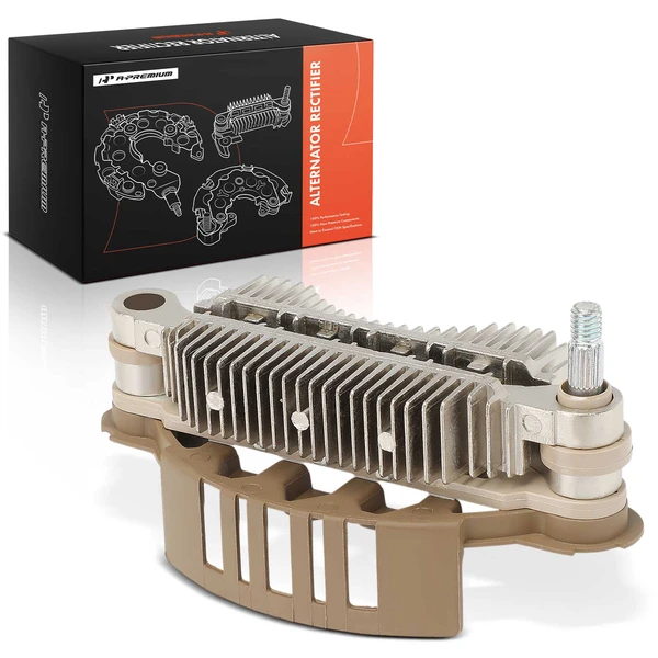 Alternator Rectifier Diode with M6×44.5mm Battery Post for Mazda MPV 2000-2001 12V