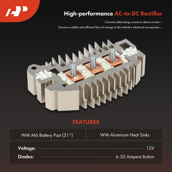 Alternator Rectifier Diode for Jeep Wrangler Cherokee Buick Cadillac Pontiac AMC