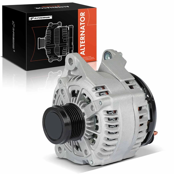 2014-2018 Ram 1500 Alternator 220A 12V Clockwise 6-Groove Pulley A-Premium APALT1167