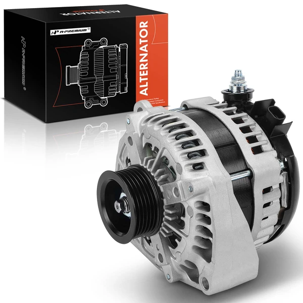 Alternator 220A 12V CW 6-Groove Pulley for 2016-2019 Chevrolet Suburban 3500 HD