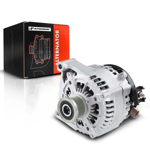 2012-2016 BMW 528i Alternator 170A 12V Clockwise 6-Groove Pulley A-Premium APALT399