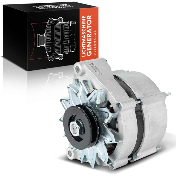 1987-1992 BMW 325is Alternator 90A 12V Clockwise 1-Groove Pulley A-Premium APALT07PPW