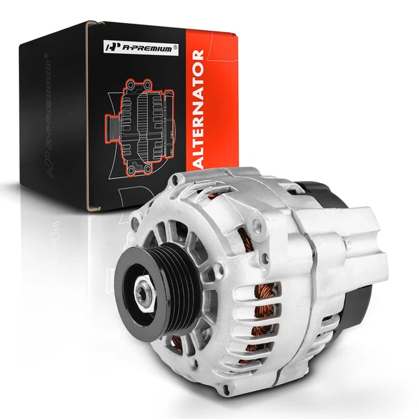 Alternator 105A 12V Clockwise 6-Groove Pulley A-Premium APALT401