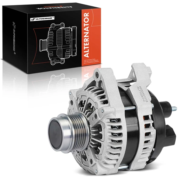 2017-2020 Cadillac XT5 Alternator 170A 12V Clockwise 6-Groove Pulley A-Premium APALT1174