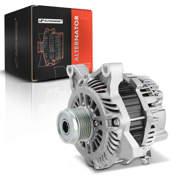 Alternator 200A 12V Clockwise 6-Groove Pulley A-Premium APALT021