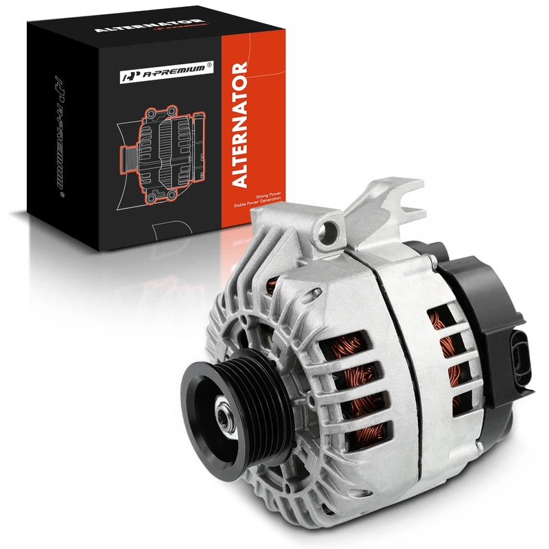 Alternator 12V CW 6-Groove for Buick Terraza Chevrolet Pontiac V6 3.5L 3.9L