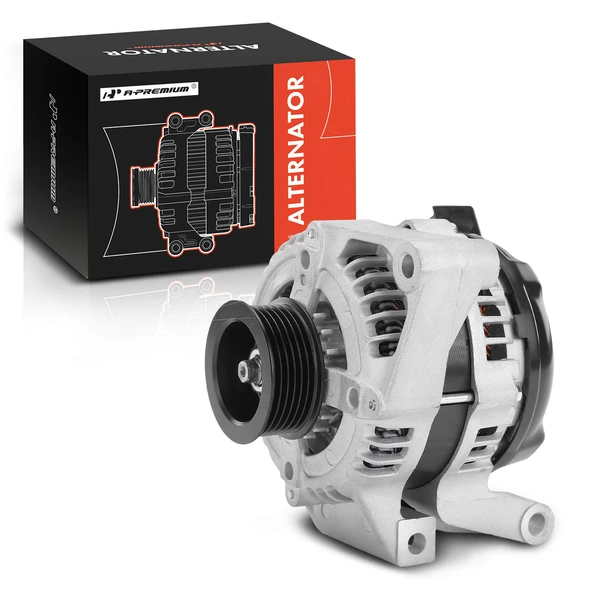 2004-2005 Buick Park Avenue Alternator 140A 12V Clockwise 6-Groove Pulley A-Premium APALT027
