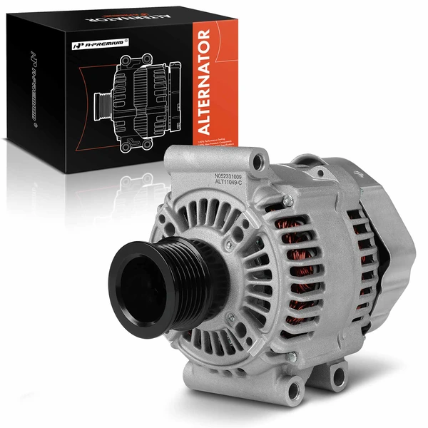 Alternator 105A 12V Clockwise 6-Groove Pulley A-Premium APALT710