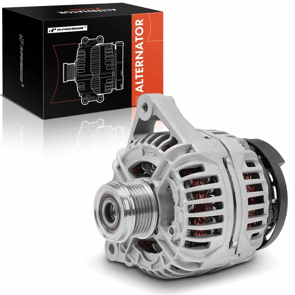 Alternator 120A 12V CW 6-Groove Clutch Pulley for 2000-2004 Porsche 911