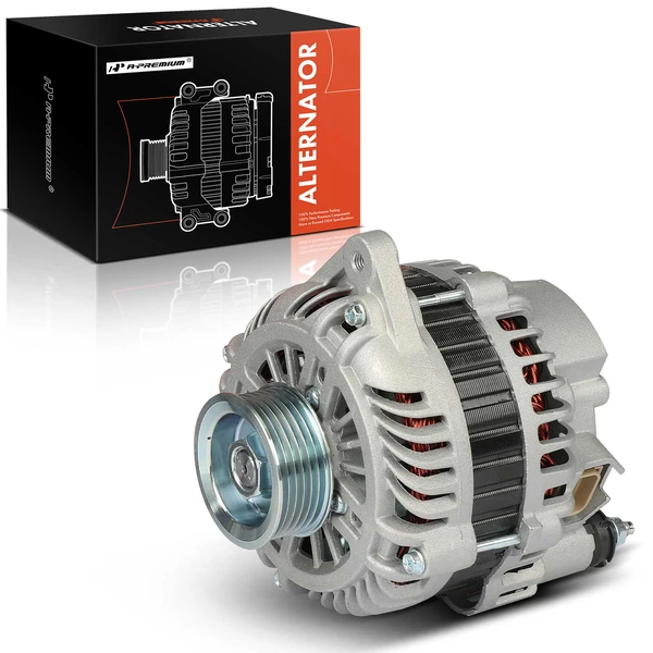 Alternator 110A 12V Clockwise 6-Groove Pulley A-Premium APALT713