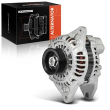 2003-2006 Mitsubishi Lancer Alternator 90A 12V Clockwise 6-Groove Pulley A-Premium APALT714