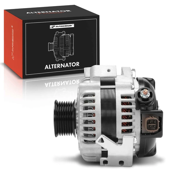 2004-2005 Toyota RAV4 Alternator 100A 12V Clockwise 7-Groove Pulley A-Premium APALT652